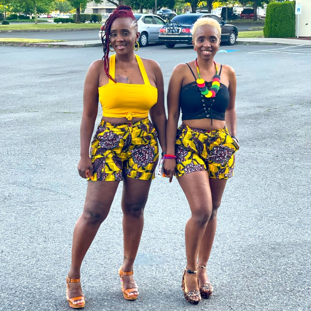 Shorts fir hot girl summer Ankara version